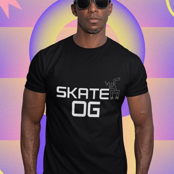 Skate OG Roller Skating T-Shirt - Picture 1 of 5